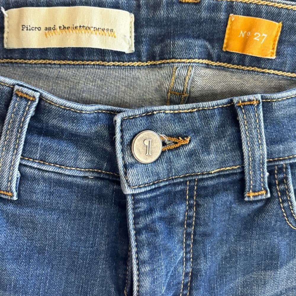 Pilcro & The Letterpress Skinny Jeans – Size 27 - Picture 6 of 7